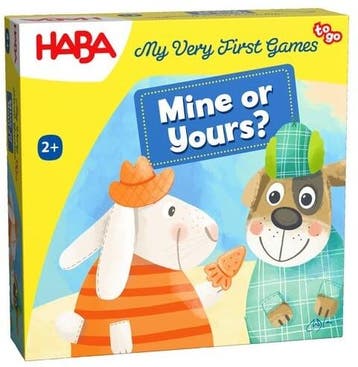 Mijn Allereerste Spellen - Van Mij of Van Jou? | Haba -, Hobby en Vrije tijd, Gezelschapsspellen | Bordspellen, Verzenden, Nieuw