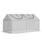 TRUUSK PE Broeikas 120x60x60 cm - Met Venster - Tomatenkas -, Tuin en Terras, Verzenden