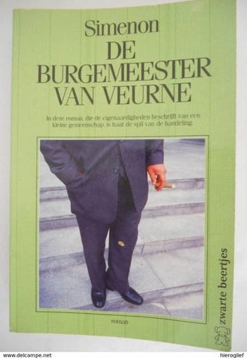 De burgemeester van Veurne / Georges Simenon - Georges, Verzenden, Gelezen, Georges Simenon