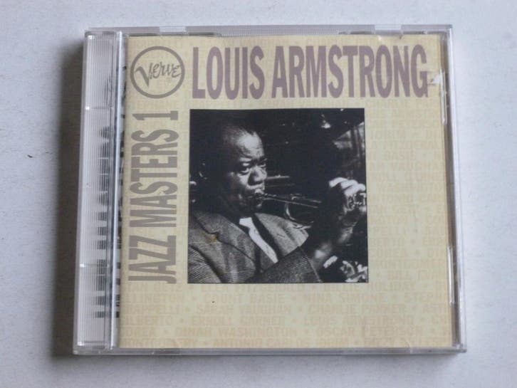 Louis Armstrong - Jazz Masters 1, Cd's en Dvd's, Cd's | Jazz en Blues, Zo goed als nieuw, Ophalen of Verzenden