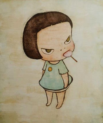 Yoshitomo Nara - Lollipop