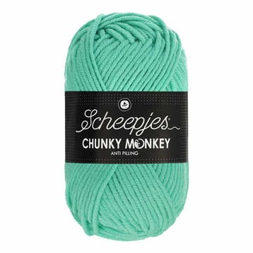 Scheepjes Chunky Monkey 100g - 1422 Aqua, Verzenden, Nieuw