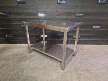Werktafel | Maxima | RVS | 120cm | horeca, Nieuw in verpakking, RVS Meubilair