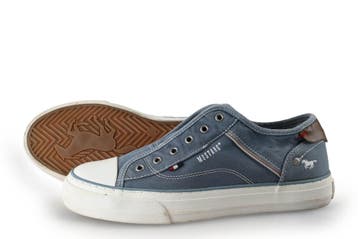 Mustang Sneakers in maat 38 Blauw, Kleding | Dames, Mustang, Verzenden, Blauw, Sneakers of Gympen