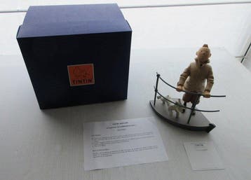 Tintin - LAurore - 1 Statuette Moulinsart 45919 - 2002, Nieuw