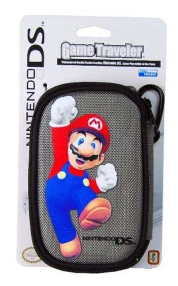Nintendo DS Lite Mario Case Blauw (DS Accessoires), Ophalen of Verzenden, Zo goed als nieuw