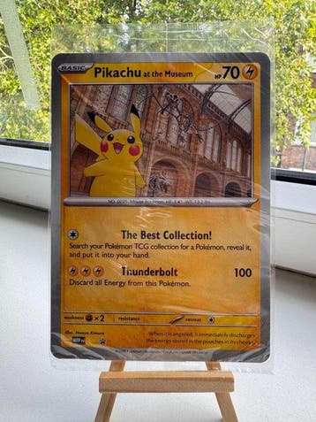 Pokémon - 1 Verzegelde kaart - Pikachu Promo card, Nieuw