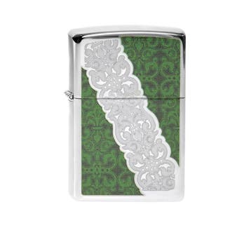 Zippo Luxury (green), Verzamelen, Verzenden, Nieuw, Aansteker