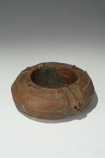 Een bronzen armband - Baule - Ivoorkust (Zonder, Antiek en Kunst