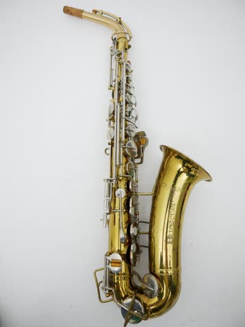 Altsax Buescher Aristocrat series III uit 1963 Gereviseerd, Ophalen of Verzenden, Gebruikt