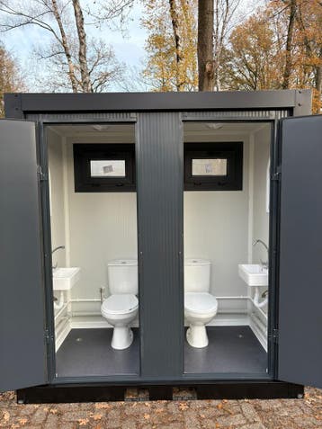 Dubbele Sanitaire Unit | Luxe en geïsoleerd, Doe-het-zelf en Verbouw, Sanitair, Ophalen of Verzenden, Nieuw, Toilet
