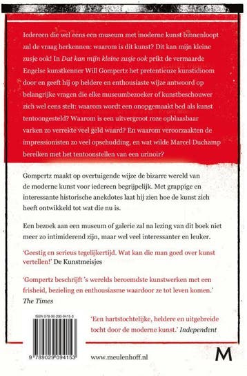 Dat kan mijn kleine zusje ook - Will Gompertz 9789029094153, Boeken, Kunst en Cultuur | Beeldend, Verzenden, Zo goed als nieuw