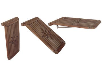 Teak Tafelblad Balcony, Opklapbaar, Ophalen of Verzenden, Nieuw