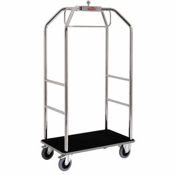 Wagen Voor Koffers & Vestiaire verchroomd, 2 Wielen Met Re, Ophalen of Verzenden