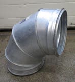 Afzuigkap bocht ø20cm, 90 graden, Gebruikt