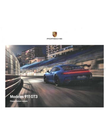 2022 PORSCHE 911 GT3 HARDCOVER BROCHURE FRANS, Boeken, Nieuw, Porsche, Author