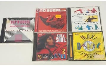 Bundel van 5 Dance CD's, Cd's en Dvd's, Verzenden, Nieuw in verpakking, Dance