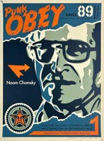 Shepard Fairey (OBEY) (1970) - Noam Chomsky