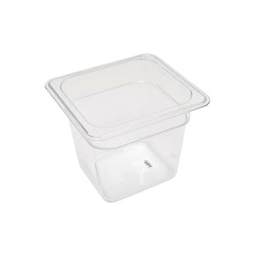 Gastronorm Bak - 1/6 GN - 15 cm Diep - Polycarbonaat, Verzenden, Nieuw in verpakking, Transport en Opslag