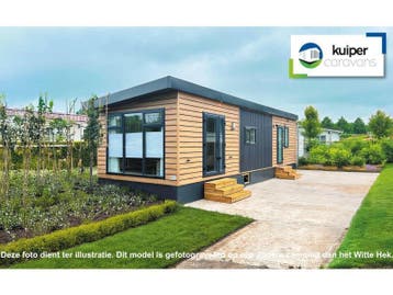Chalet te koop + 15 jaar garantie standplaats, Noord-Holland, Tot en met 4
