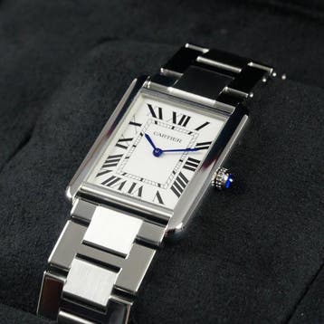 Cartier - Tank Solo - 3169 - Heren - 2010-2020, Nieuw