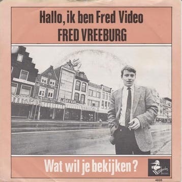 vinyl single 7 inch - Fred Vreeburg - Hallo Ik Ben Fred V..., Verzenden, Zo goed als nieuw, 7 inch, Pop