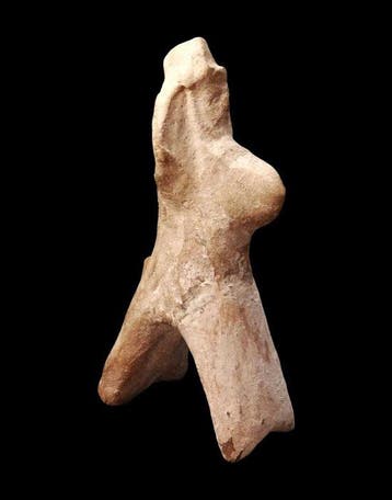 West-Aziatisch Terracotta - Ruiter en paard - Anatolië -