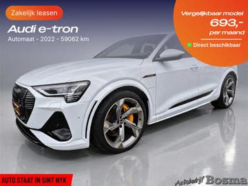 Audi e-tron | Zakelijk Leasen vanaf 267,- p/mnd, Nieuw, Financial lease, Lease, E-tron