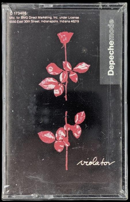 Depeche Mode - Violator - Sealed ! - Audiocassette - 1990, Cd's en Dvd's, Vinyl Singles