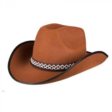 Bruine Cowboyhoed Cassidy Kind, Ophalen of Verzenden, Nieuw