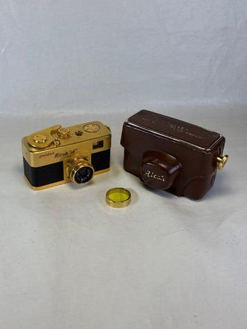 Ricoh Golden Ricoh 16 + case ( 1957 ) Subminiatuur camera, Nieuw