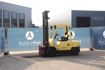 Veiling: Heftruck Hyster H3.00XM Diesel 2220kg 4.7m 2004, Ophalen, Overige aandrijving, Heftruck