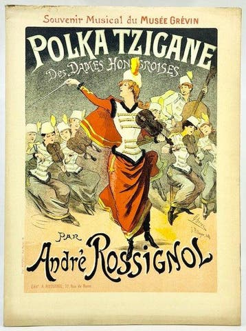 André ROSSIGNOL / Jules CHÉRET - Polka tzigane des dames