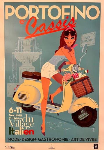 Monsieur Z - Portofino - Viva La Vespa - Année 2015