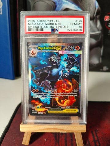 Pokémon - 1 Graded card - Mega Charizard X ex #125 Alternate, Nieuw