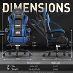 Ergonomische Bureaustoel -  Office Chair - Gamestoel - Volwa, Huis en Inrichting, Verzenden, Zo goed als nieuw