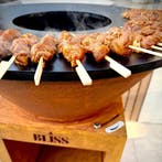 BLISS Plancha Ø72 – Extra dikke cortenstale basis (4-5 mm), Verzenden, Nieuw, BLISS, Met accessoires