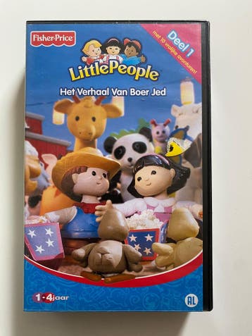 LITTLE PEOPLE HET VERHAAL VAN BOER JED (VHS), Verzenden, Gebruikt
