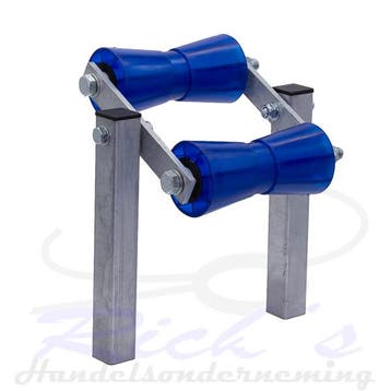 Rollenset / rollenwip 2 delig – PVC 190×90 mm kielrollen op, Ophalen of Verzenden, Nieuw