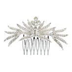 Haarspeld Sierkam Opsteekkam 10cm - Fantasie Vorm - Strass, Nieuw