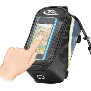 Fietstas met framebevestiging voor smartphones, Verzenden, Nieuw