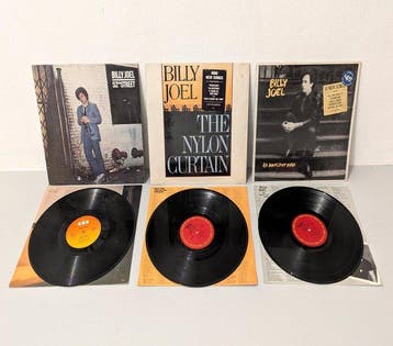 Billy Joel - 52nd Street - The Nylon Curtain - An Innocent, Nieuw in verpakking