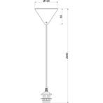 LED Hanglamp - Hangverlichting - Trion Alpar - E27 Fitting -, Huis en Inrichting, Lampen | Hanglampen, Ophalen of Verzenden, Nieuw