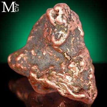 Natuurkoper met een rijke metallische glans uit de iconische