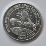 Gevlogen medaillon bevat metaal van Apollo en Soyuz,