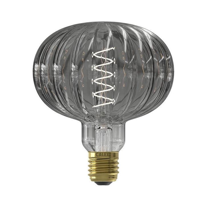 Dimbare Calex E27 LED filament lamp Metz, grijs, 4W, 2000K, Huis en Inrichting, Lampen | Losse lampen, Led-lamp, Nieuw, Ophalen of Verzenden