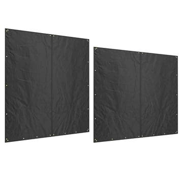 TRUUSK Set Van 2 Haardhoutrek Afdekking - 174 cm - Waterdich, Verzenden, Nieuw