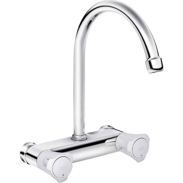 GROHE Costa-L wand-gootsteenmengkr. + bovenuitloop 150mm -, Doe-het-zelf en Verbouw, Sanitair, Nieuw, Ophalen of Verzenden