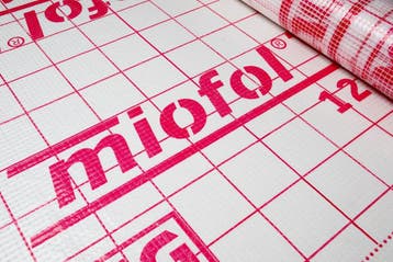 Miofol dampremmende folie 125 S 1,5m per strekkende meter, Ophalen of Verzenden, Nieuw