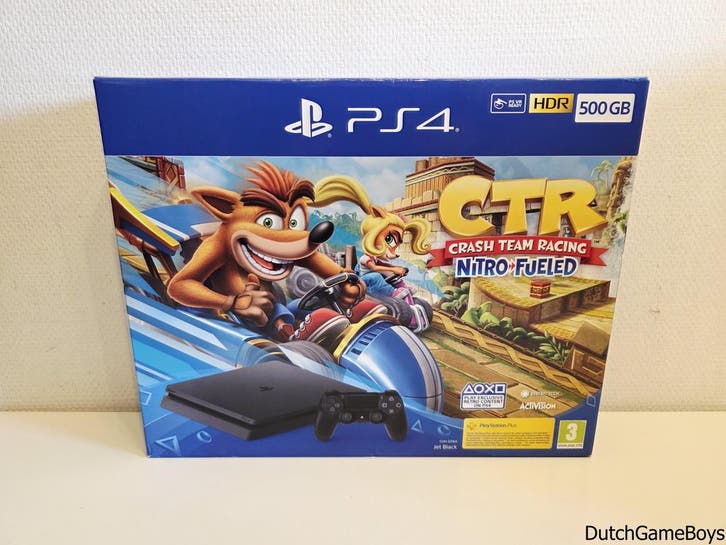 Playstation 4 / PS4 - Console - CTR Crash Team Racing Bundle, Spelcomputers en Games, Spelcomputers | Sony PlayStation 4, Gebruikt